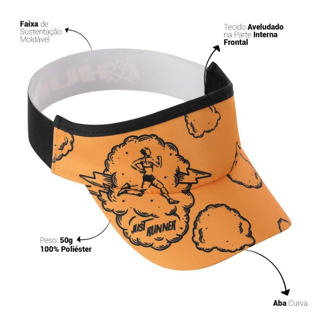Viseira para Corrida HUPI Sky Runner