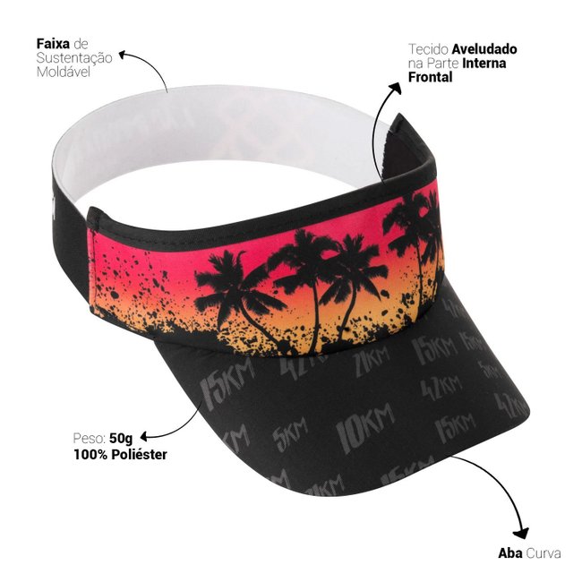 Viseira para Corrida HUPI Sunset