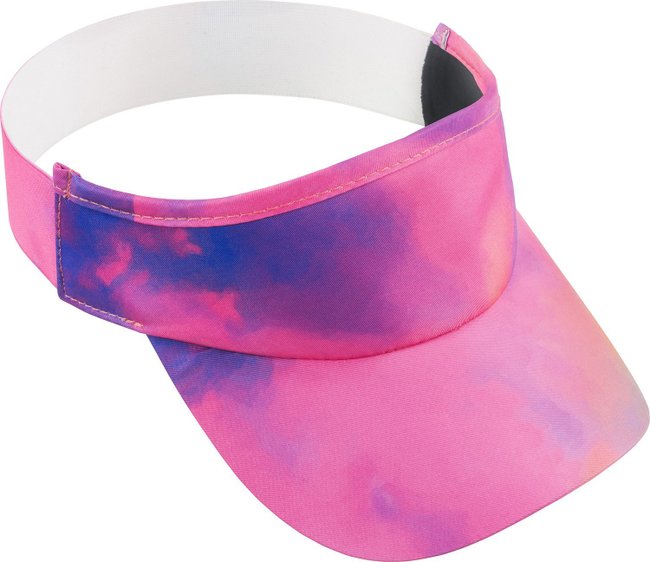 Viseira para Corrida HUPI Tie-Dye Rosa/Roxo