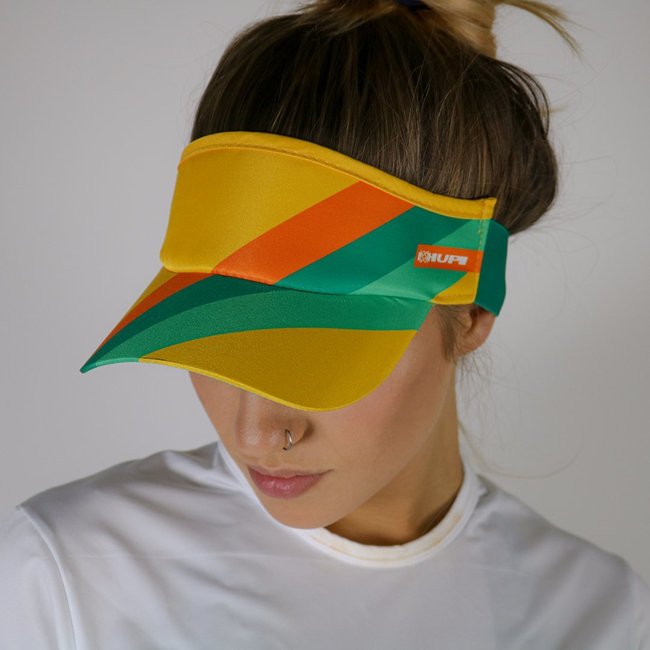 Viseira para Corrida HUPI Tricolor