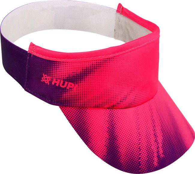 Viseira para Corrida HUPI Tuna Roxo e Rosa