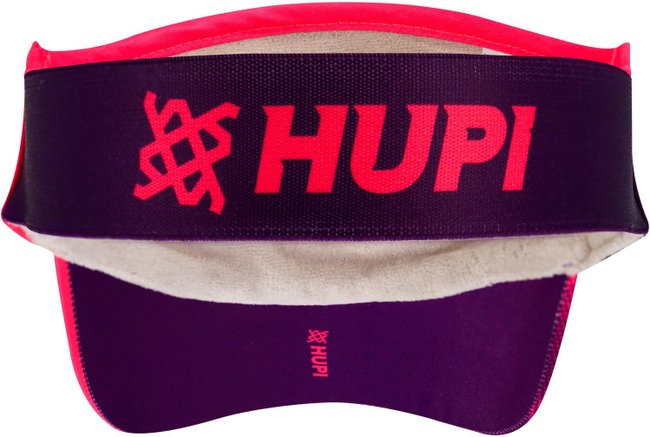 Viseira para Corrida HUPI Tuna Roxo e Rosa