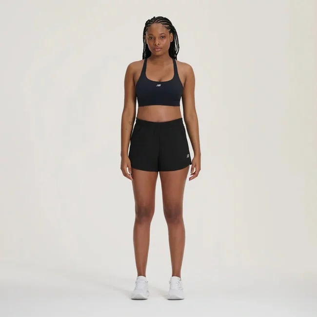 Top Essentials Run Feminino New Balance Preto