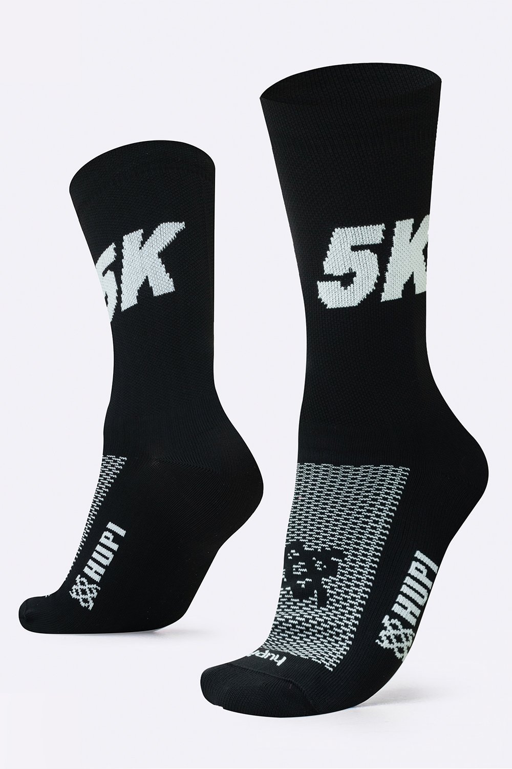 Meia HUPI 5K Preto - LT para pés menores 34-38 Meia HUPI 5K Preto - LT para pés menores 34-38