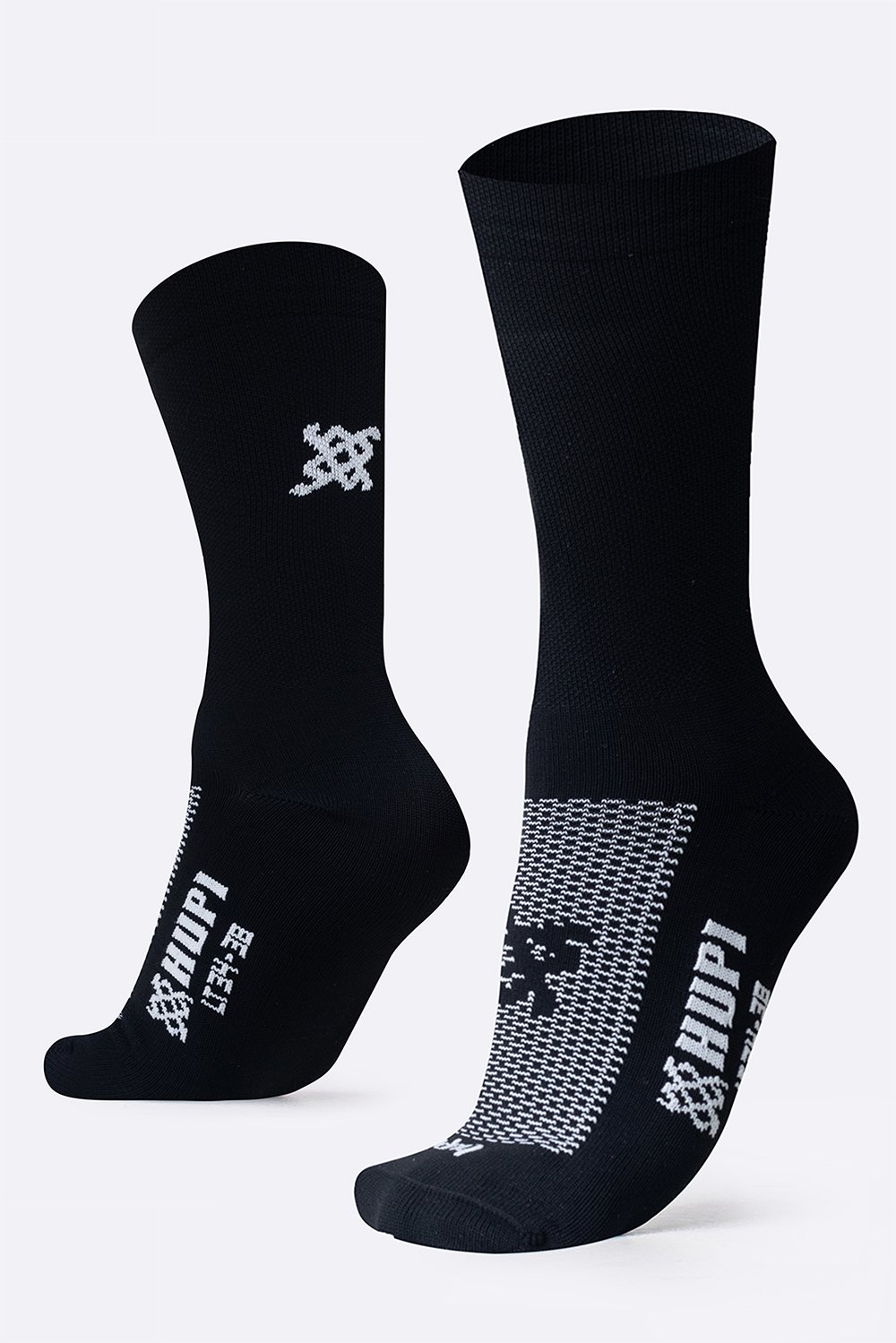 Meia HUPI Lisa Preta LT para pés menores 34-38 Meia HUPI Lisa Preta LT para pés menores 34-38