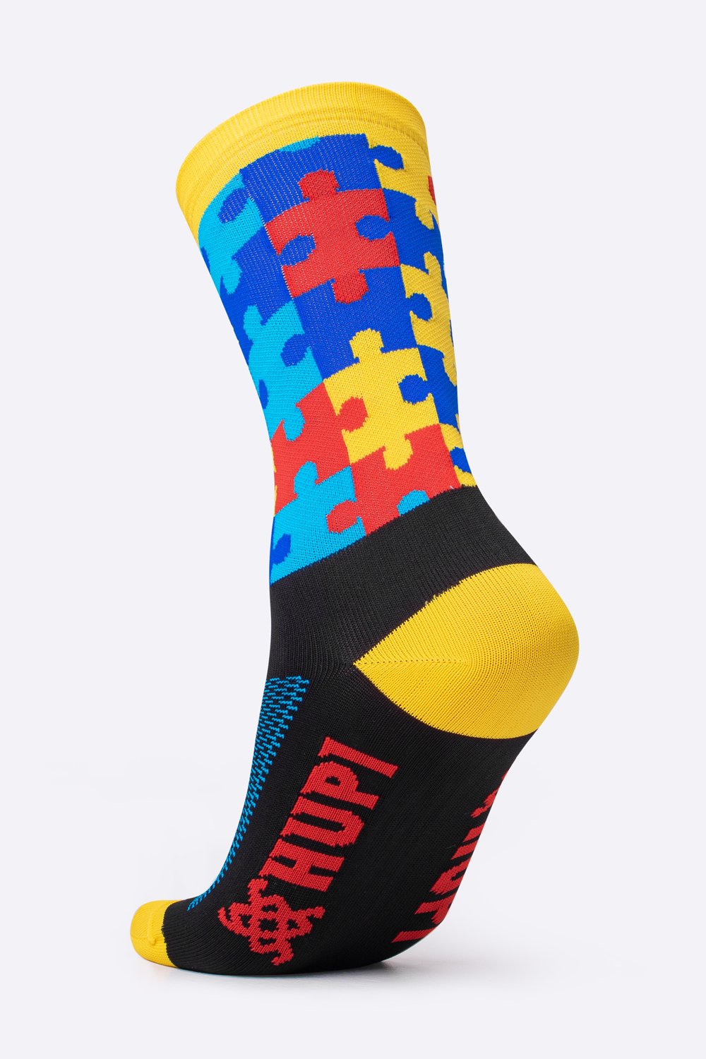 Meia HUPI Tea Autismo Colorida - LT para pés menores 34-38