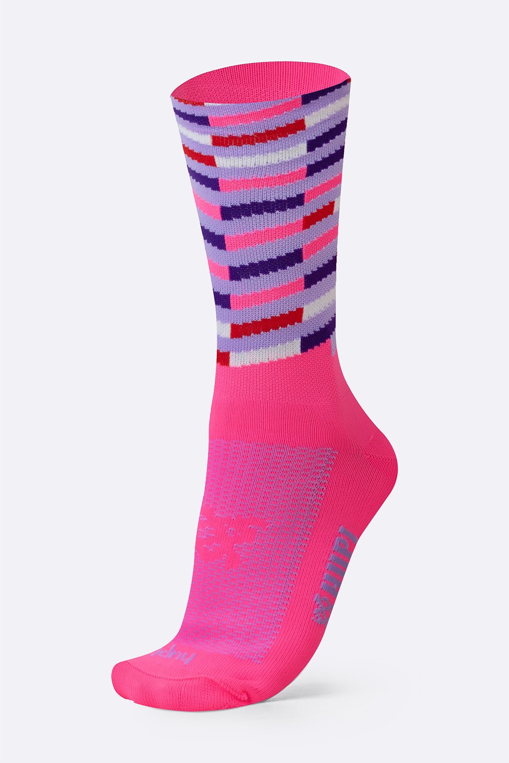 Meia HUPI Triplo Colors Rosa Meia HUPI Triplo Colors Rosa