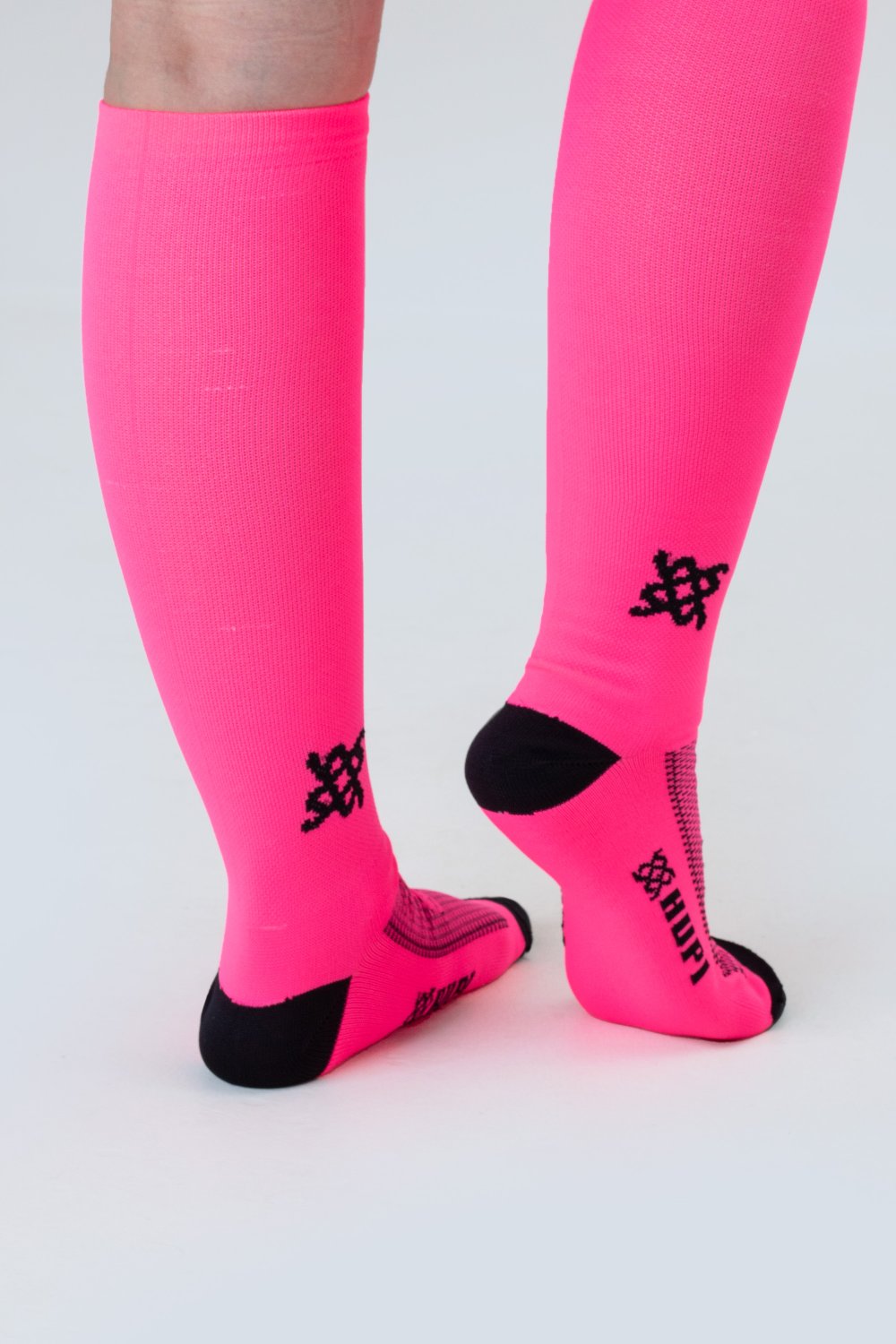 Meia Longa HUPI Lisa Rosa Neon Meia Longa HUPI Lisa Rosa Neon