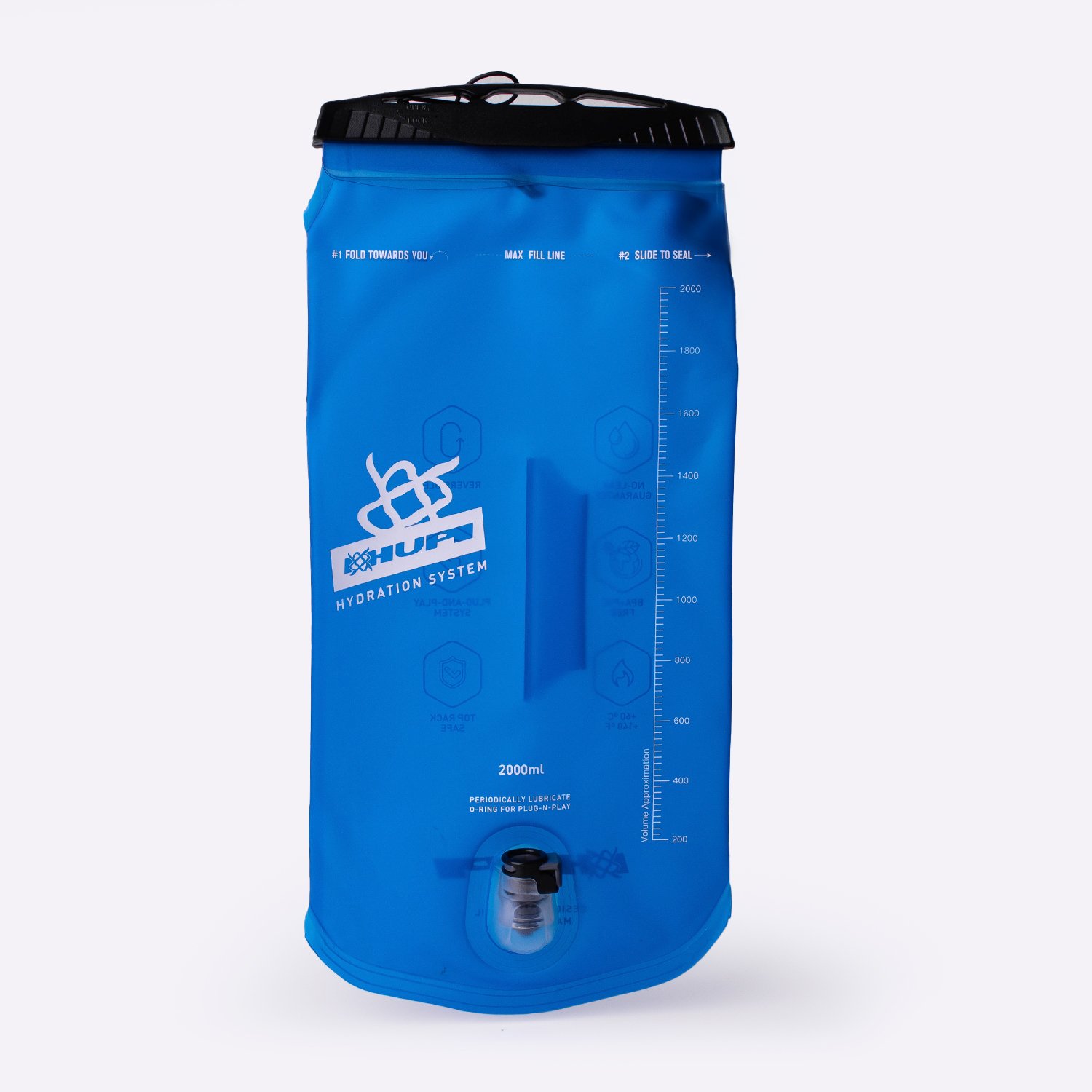 Mochila de Hidratação HUPI HUWE 2.0 Refil 2 Litros Mochila de Hidratação HUPI HUWE 2.0 Refil 2 Litros