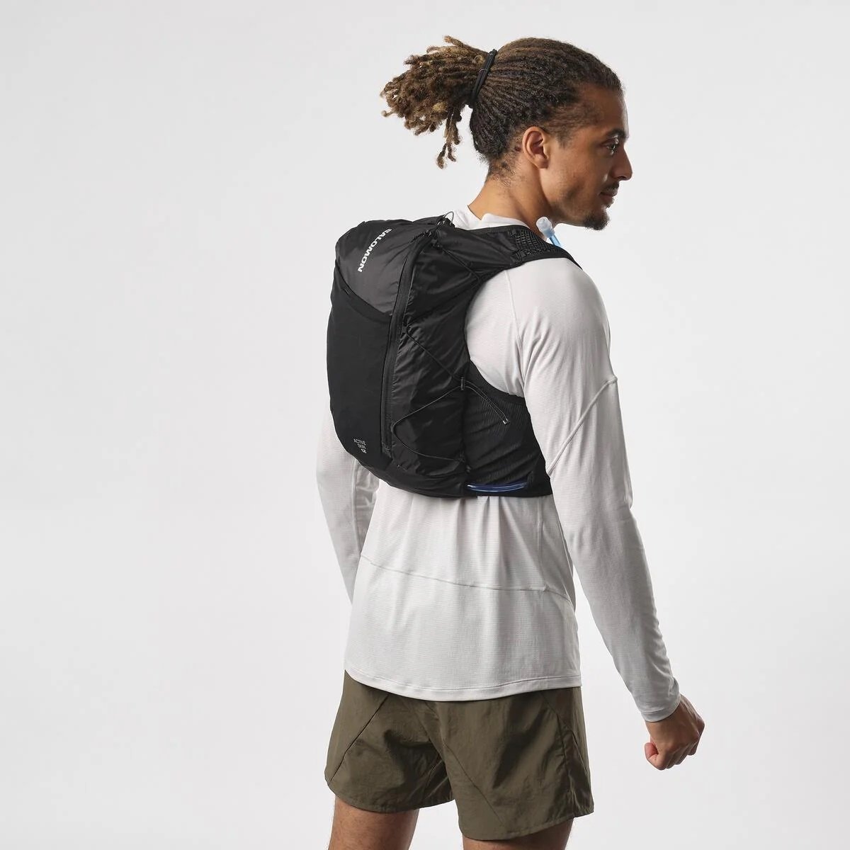 Mochila de Hidratação Salomon Active Skin 12 com Reservatório de 1,5L Mochila de Hidratação Salomon Active Skin 12 com Reservatório de 1,5L