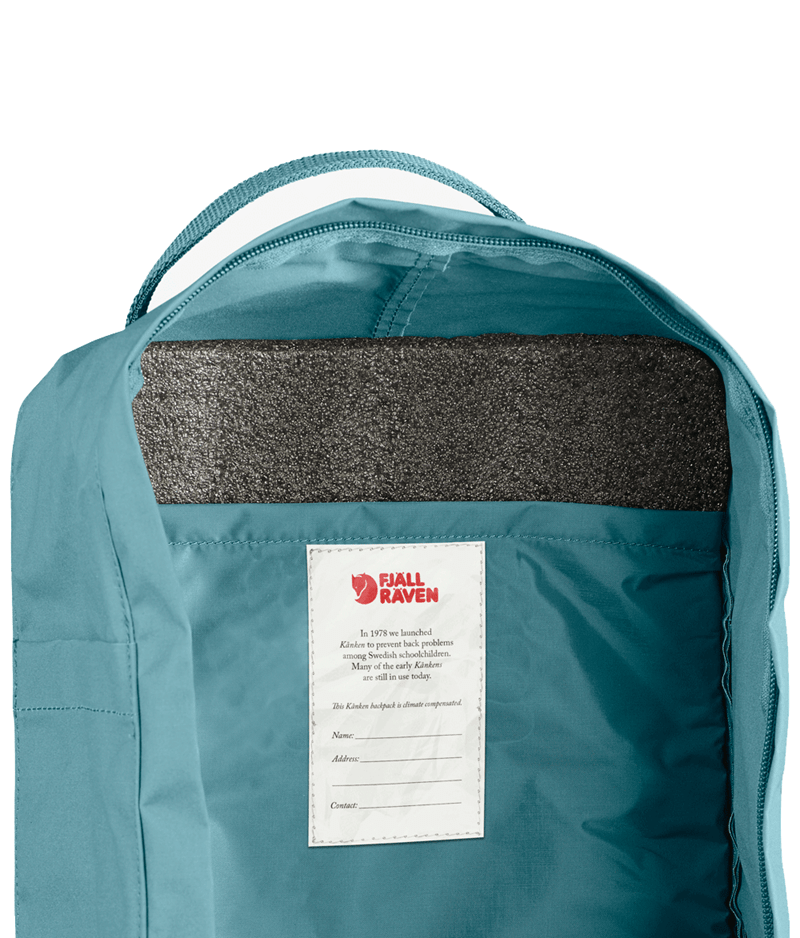 Mochila Unissex Fjällräven Kånken Verde Água Mochila Unissex Fjällräven Kånken Verde Água