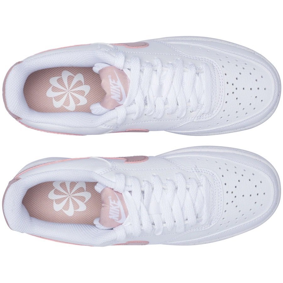 nike court vision low white pink