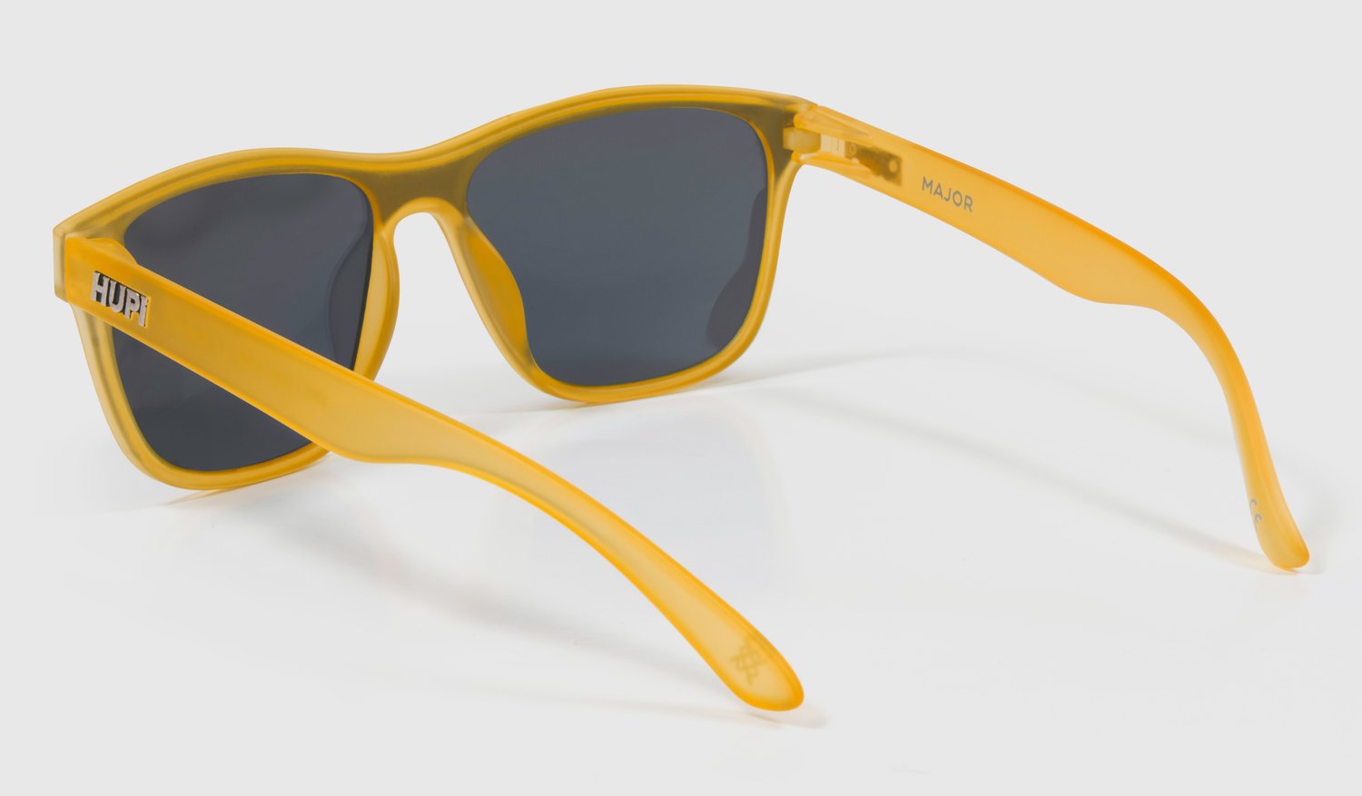 Óculos de Sol HUPI Major Amarelo - Lente Dourado Espelhado Óculos de Sol HUPI Major Amarelo - Lente Dourado Espelhado