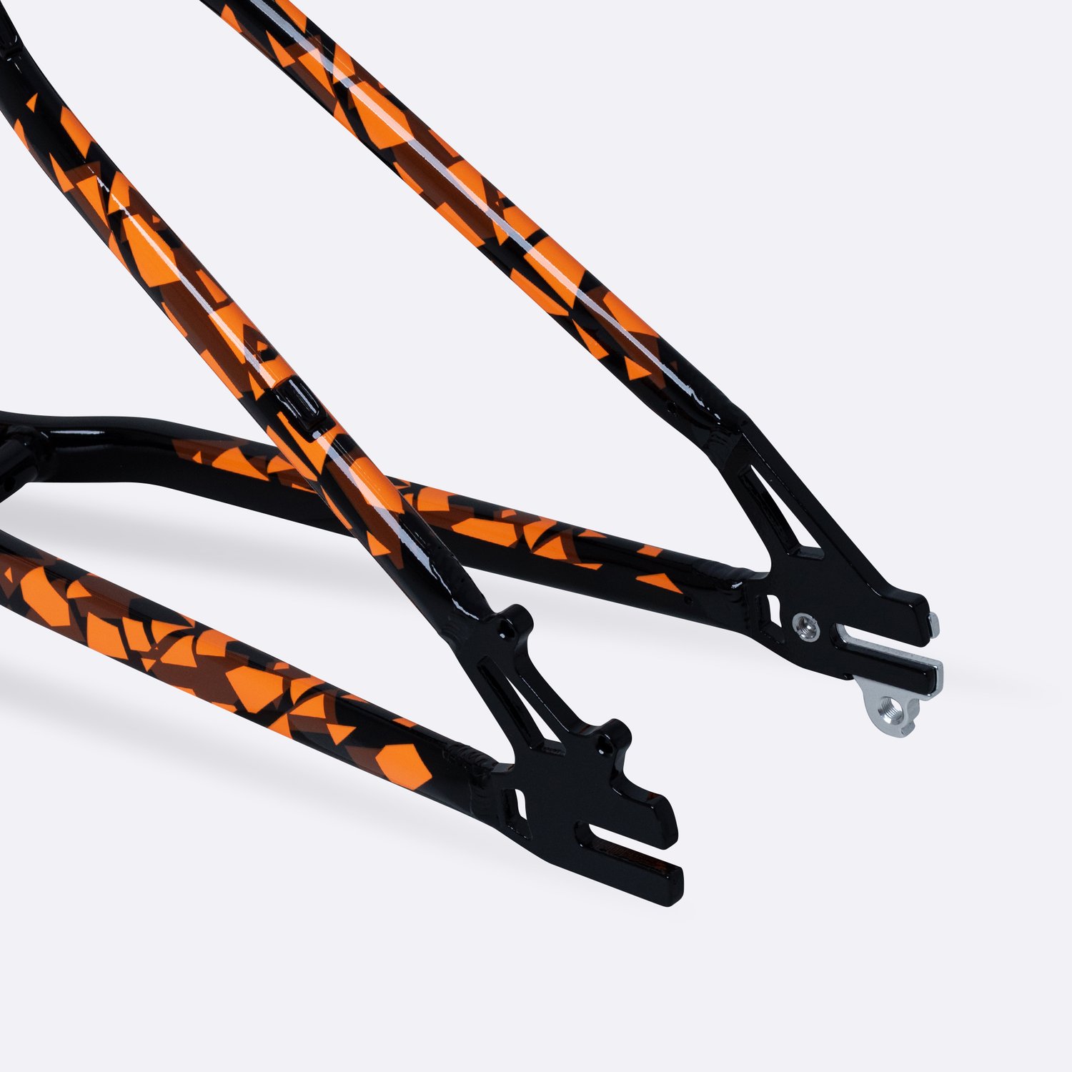 Quadro HUPI Naja V9 Preto/Laranja Horizontal