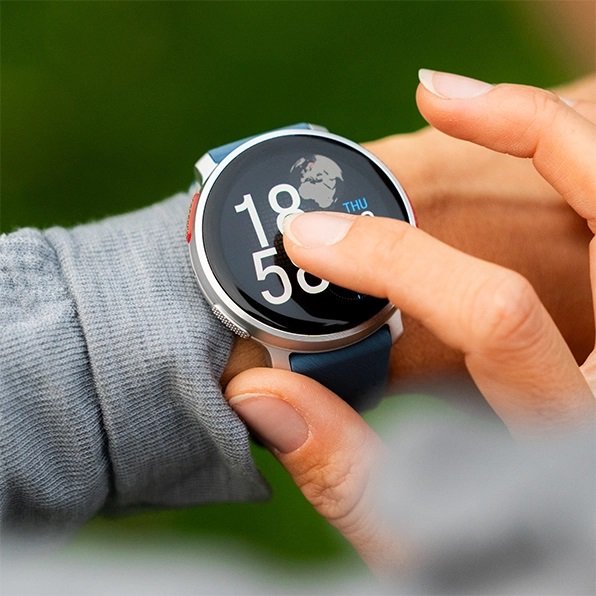 Relógio Polar GPS Vantage V3 Sky Blue (P/G)