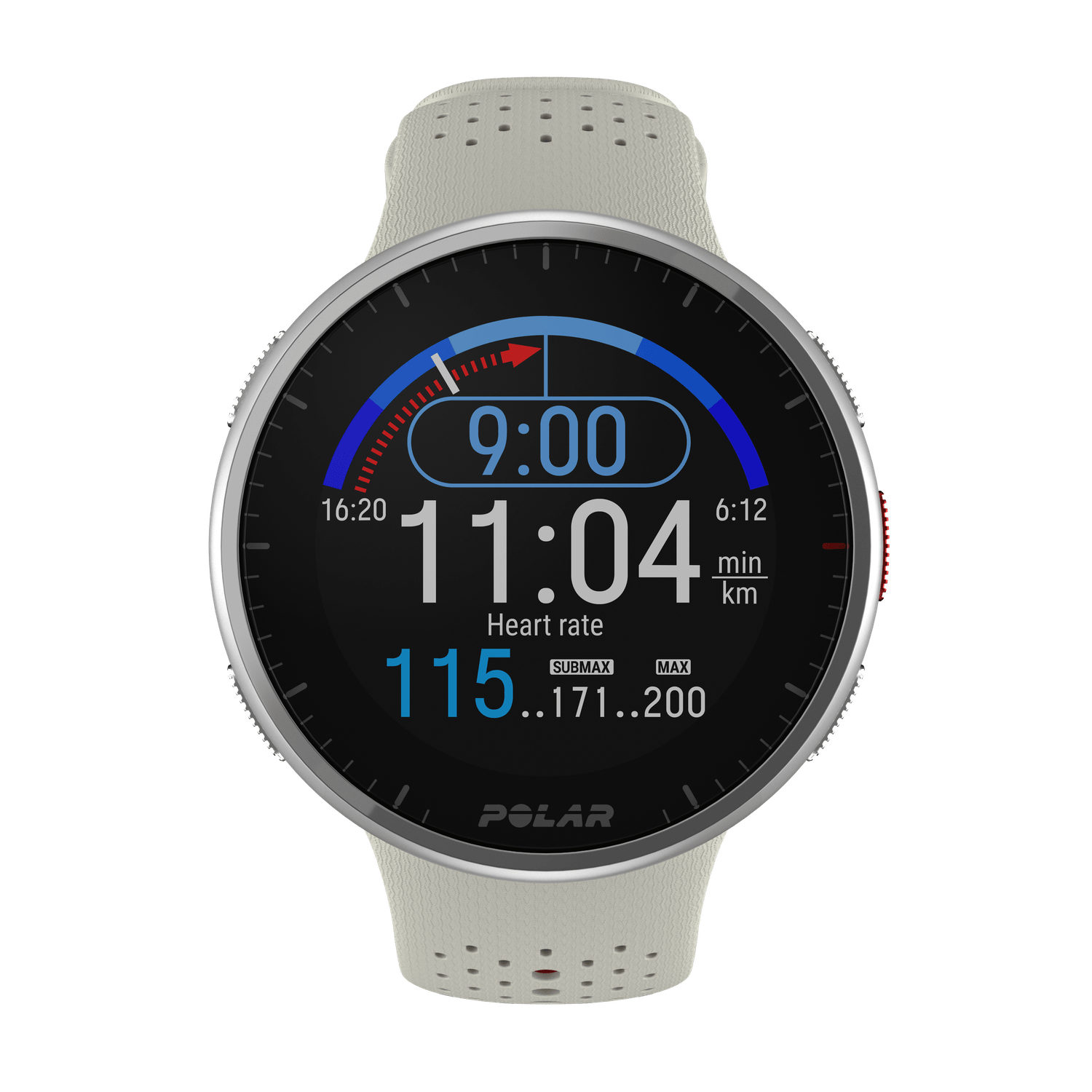 Relógio Smartwatch e Monitor Cardíaco de Pulso e GPS POLAR PACER