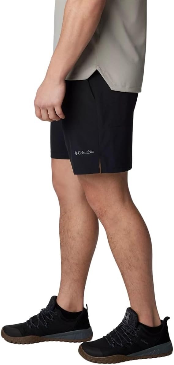 Short Columbia Masculina Hike Color Block Preto