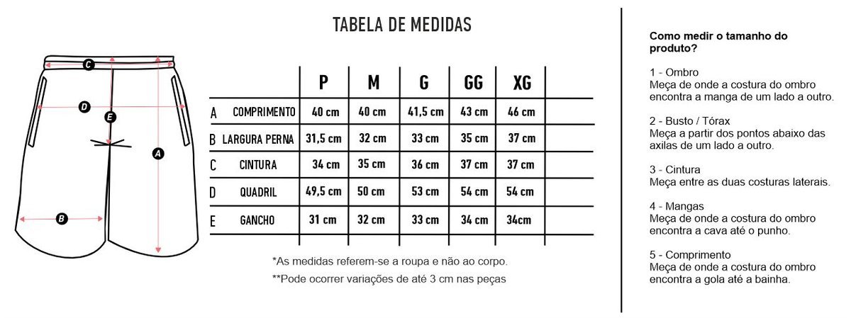 Bermuda HUPI Sonhe/Treine/Alcance Masculina Preto Bermuda HUPI Sonhe/Treine/Alcance Masculina Preto