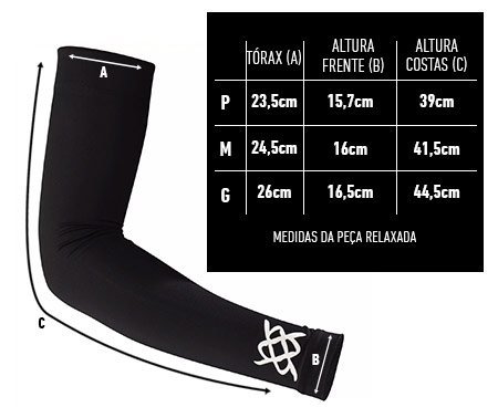 Kit Manguito HUPI Run Branco e Meia HUPI Sardinha Kit Manguito HUPI Run Branco e Meia HUPI Sardinha