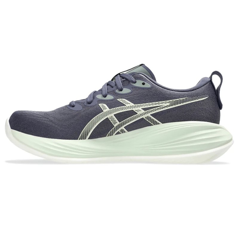 Tênis ASICS GEL-Cumulus 27 - Feminino - Azul/Verde Tênis ASICS GEL-Cumulus 27 - Feminino - Azul/Verde