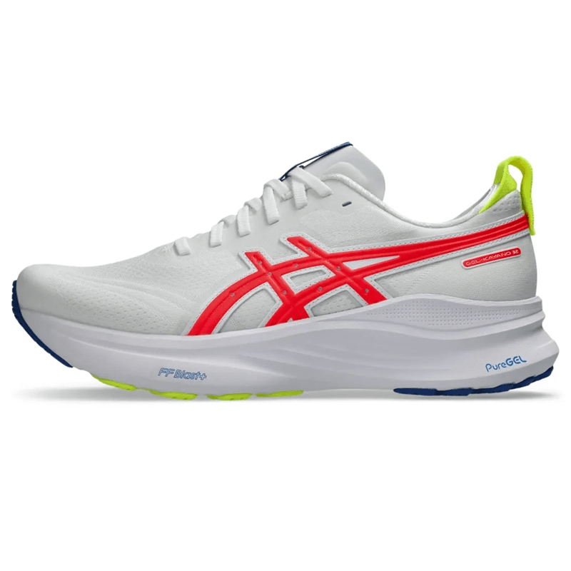 Tênis ASICS GEL-Kayano 32 ATC Masculino Branco/Rosa Tênis ASICS GEL-Kayano 32 ATC Masculino Branco/Rosa