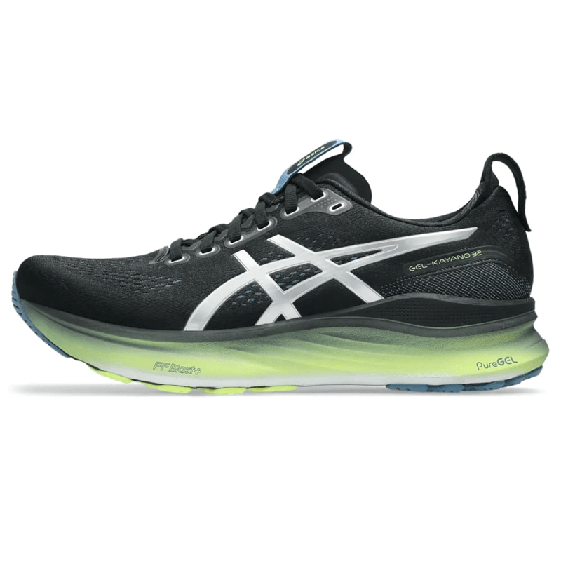Tênis ASICS GEL-Kayano 32 Luxe Masculino Preto/Verde Tênis ASICS GEL-Kayano 32 Luxe Masculino Preto/Verde