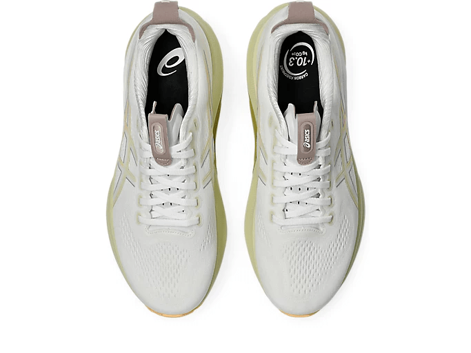 Tênis ASICS GEL-Kayano 32 Masculino Branco/Laranja Tênis ASICS GEL-Kayano 32 Masculino Branco/Laranja