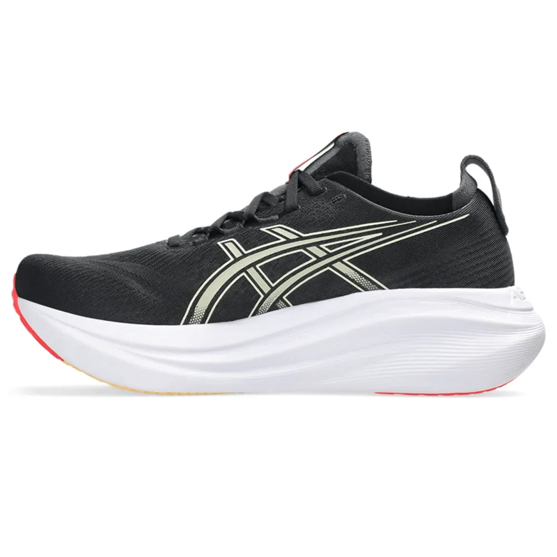 Tênis ASICS GEL-Nimbus 27 Masculino Preto/Laranja Tênis ASICS GEL-Nimbus 27 Masculino Preto/Laranja