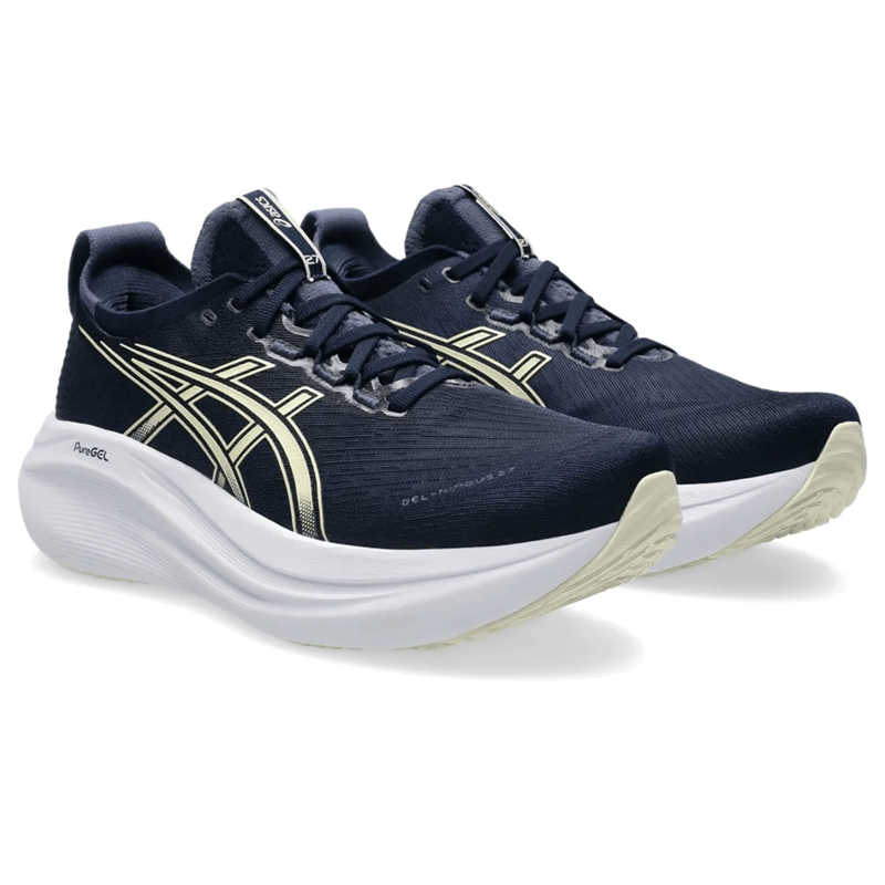 Tênis ASICS GEL-Nimbus 27 Masculino - Azul Marinho Tênis ASICS GEL-Nimbus 27 Masculino - Azul Marinho