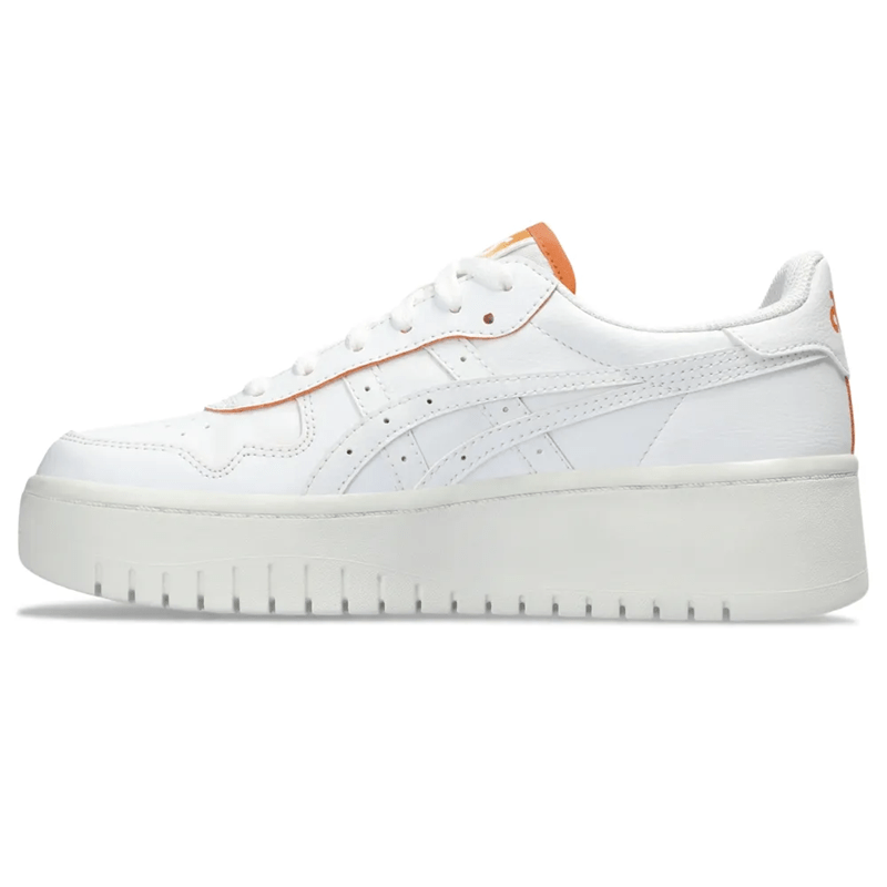 Tênis Asics Japan S Branco/Laranja Feminino Tênis Asics Japan S Branco/Laranja Feminino