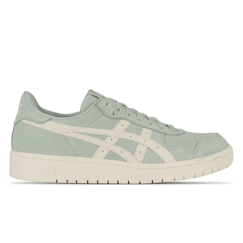 Tênis Asics Japan S Camurça Verde/Branco Feminino Tênis Asics Japan S Camurça Verde/Branco Feminino