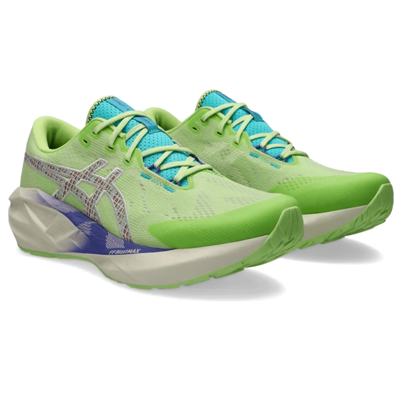 Tênis ASICS Novablast 5 TR Masculino Verde Limão Tênis ASICS Novablast 5 TR Masculino Verde Limão