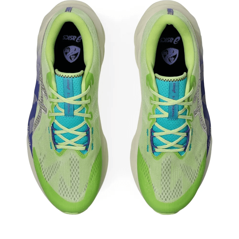Tênis ASICS Novablast 5 TR Masculino Verde Limão Tênis ASICS Novablast 5 TR Masculino Verde Limão