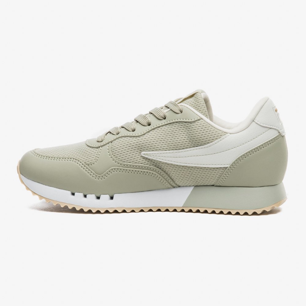 Tênis Fila Euro Jogger Sport II Verde/Branco Feminino Tênis Fila Euro Jogger Sport II Verde/Branco Feminino