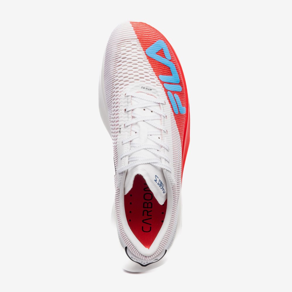 Tênis Fila Racer Carbon 3 Feminino Branco/Vermelho Tênis Fila Racer Carbon 3 Feminino Branco/Vermelho