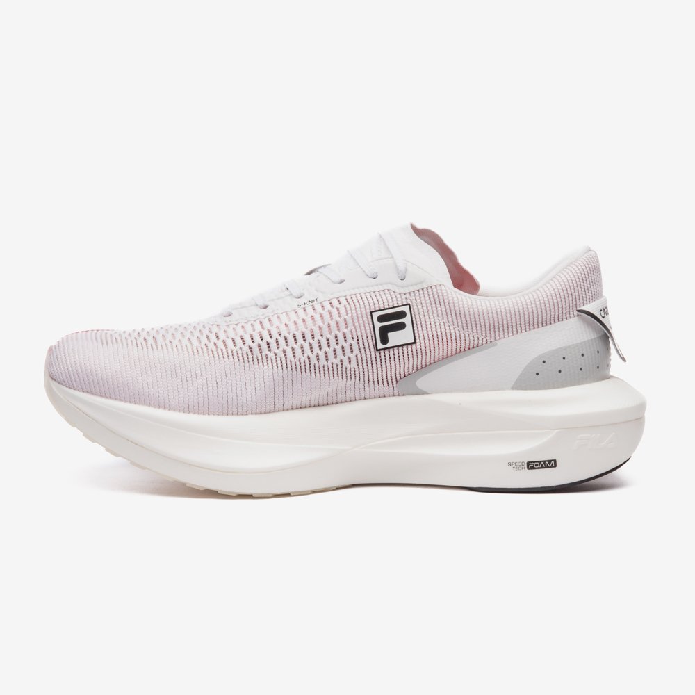Tênis Fila Racer Carbon 3 Masculino Branco/Vermelho Tênis Fila Racer Carbon 3 Masculino Branco/Vermelho