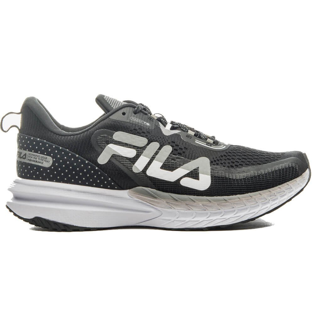 Tênis Fila Racer T2 Masculino Preto Branco - HUPI