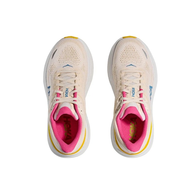 Tênis HOKA Bondi 9 Feminino Bege Tênis HOKA Bondi 9 Feminino Bege