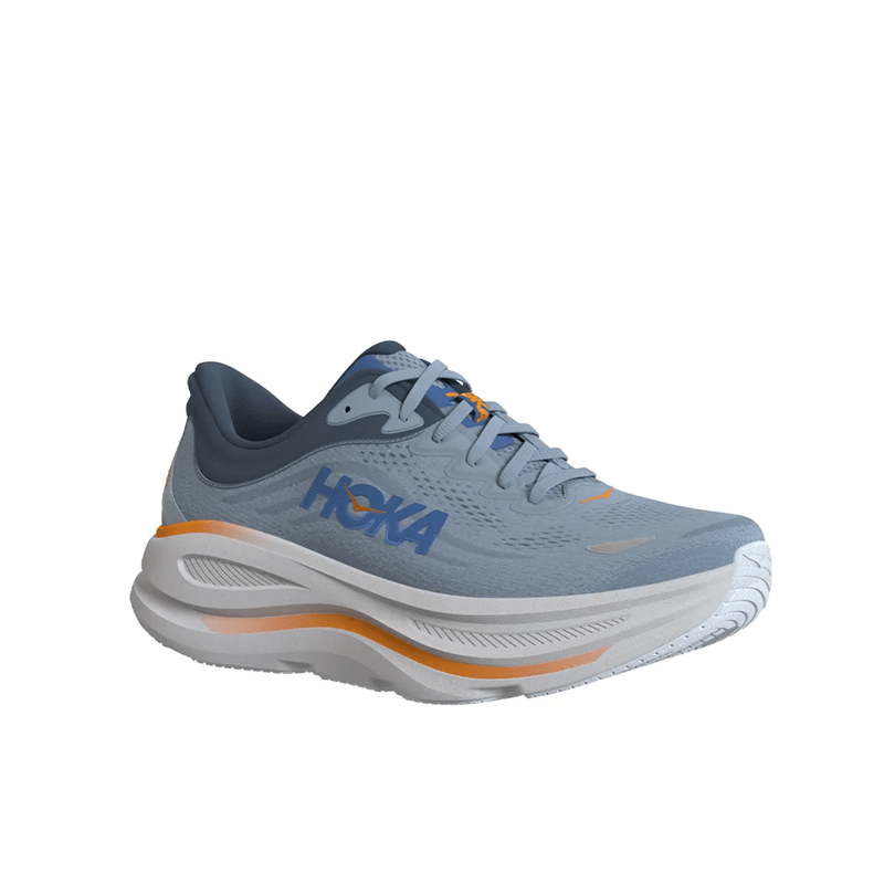 Tênis HOKA Bondi 9 Masculino Azul/Laranja Tênis HOKA Bondi 9 Masculino Azul/Laranja