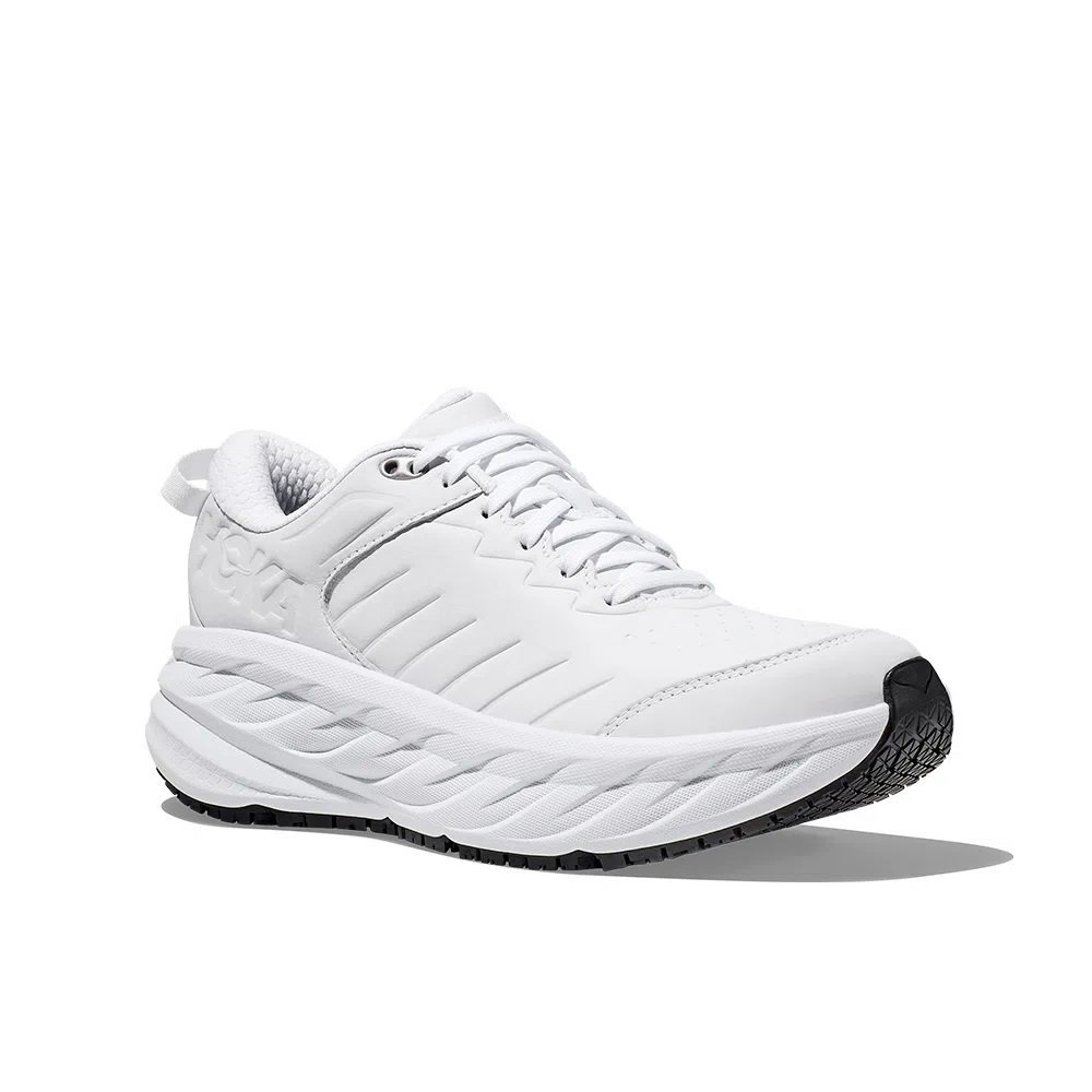 Tênis Hoka Bondi SR Branco Feminino Tênis Hoka Bondi SR Branco Feminino