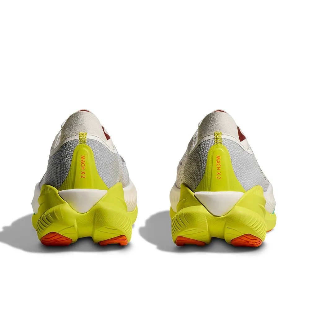 Tênis Hoka Mach X 2 Cinza e Verde Masculino Tênis Hoka Mach X 2 Cinza e Verde Masculino