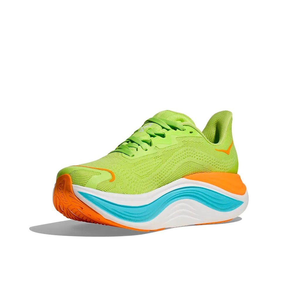 Tênis Hoka Skyward X 1 Verde/Laranja Masculino Tênis Hoka Skyward X 1 Verde/Laranja Masculino