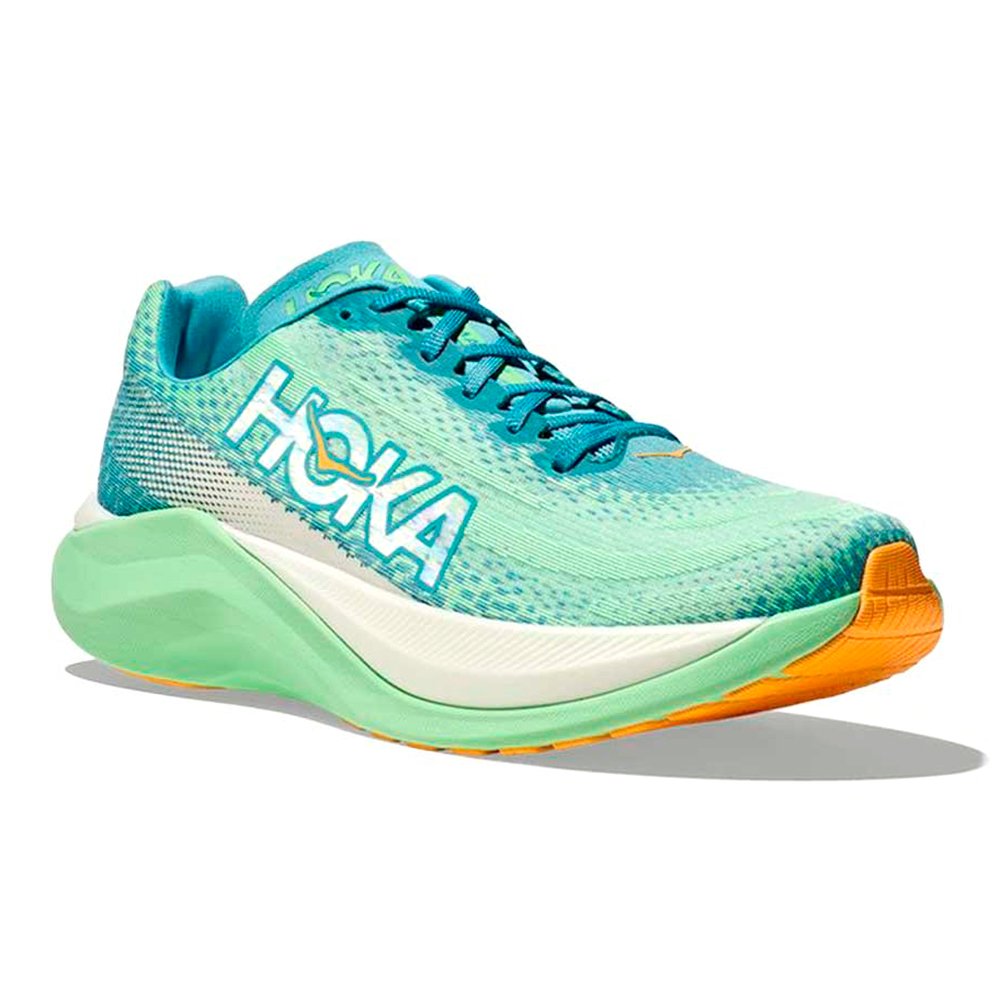 Tênis Hoka Mach X Masculino Verde e Branco Tênis Hoka Mach X Masculino Verde e Branco