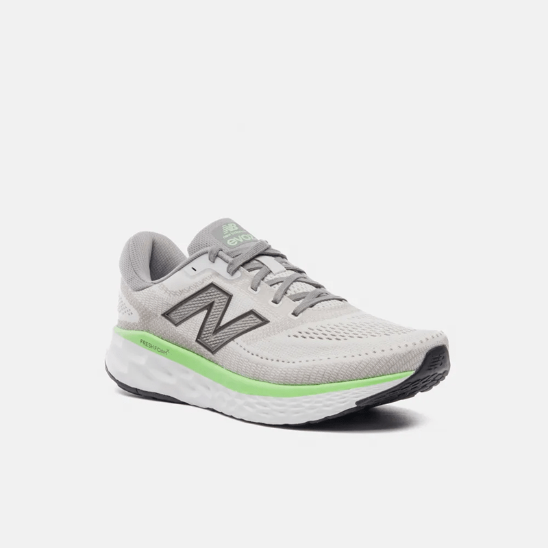 Tênis New Balance Fresh Foam X Evoz v4 Masculino Cinza/Verde Tênis New Balance Fresh Foam X Evoz v4 Masculino Cinza/Verde