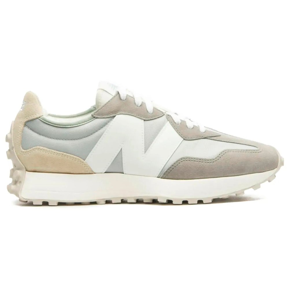 New balance cinza com branco best sale