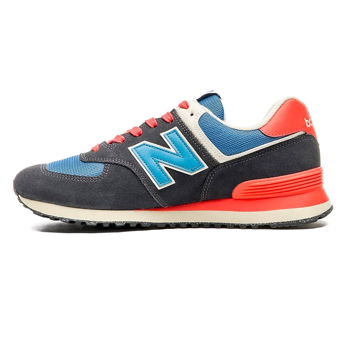 Tenis New Balance 574v2 Unissex Preto Vermelho Azul HUPI