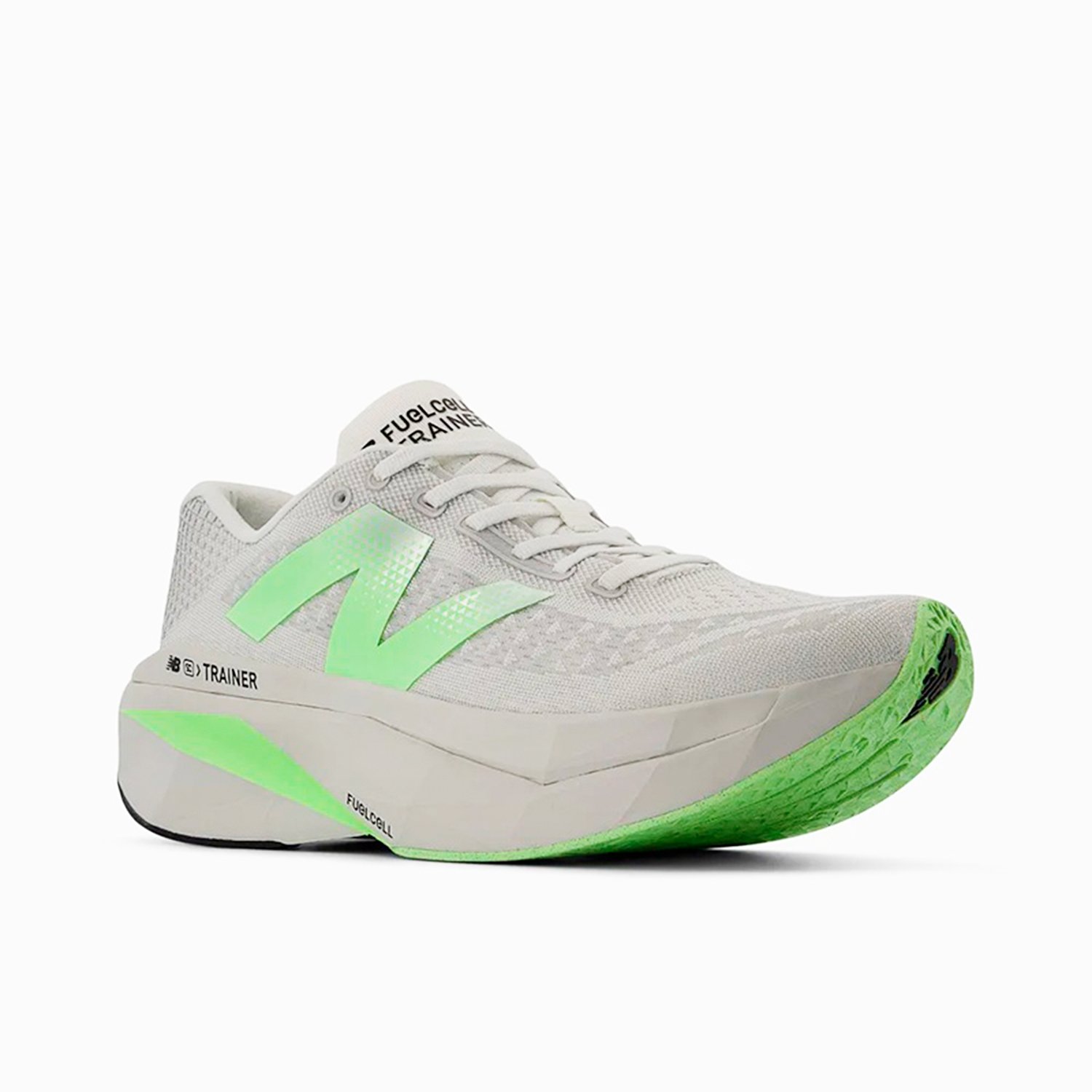 Tênis New Balance FuelCell SuperComp Trainer V3 Masculino Cinza/Verde Tênis New Balance FuelCell SuperComp Trainer V3 Masculino Cinza/Verde