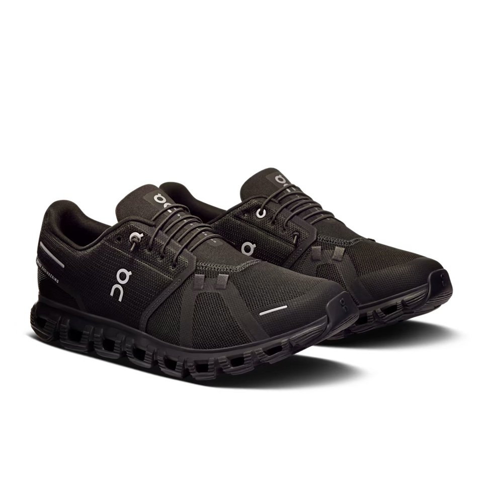 Tênis On Cloud 6 Masculino Preto e Preto Tênis On Cloud 6 Masculino Preto e Preto