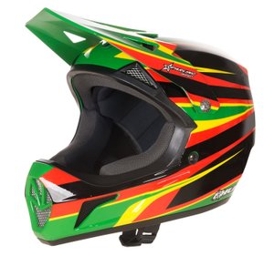 Capacete HUPI DH-2 Bmx/Downhill Verde