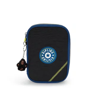 Estojo Kipling 100 Pens Azul e Preto